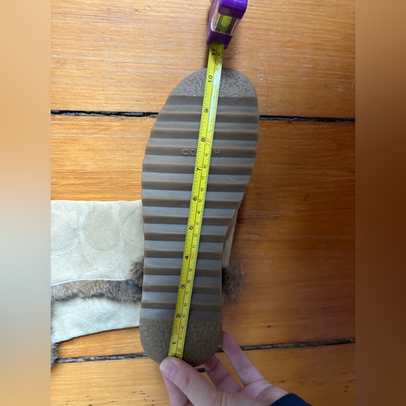 Coach Fur Boots - Picture 14 of 16